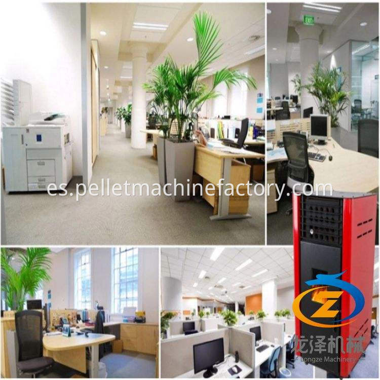 Guapo de 22 kW de diseño nuevo calentador de pellets China